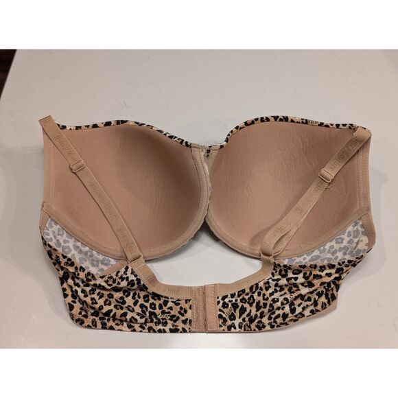 Juicy Couture Intimates Push-up Leopard Print Bra 42D - Like New! - Picture 3 of 6